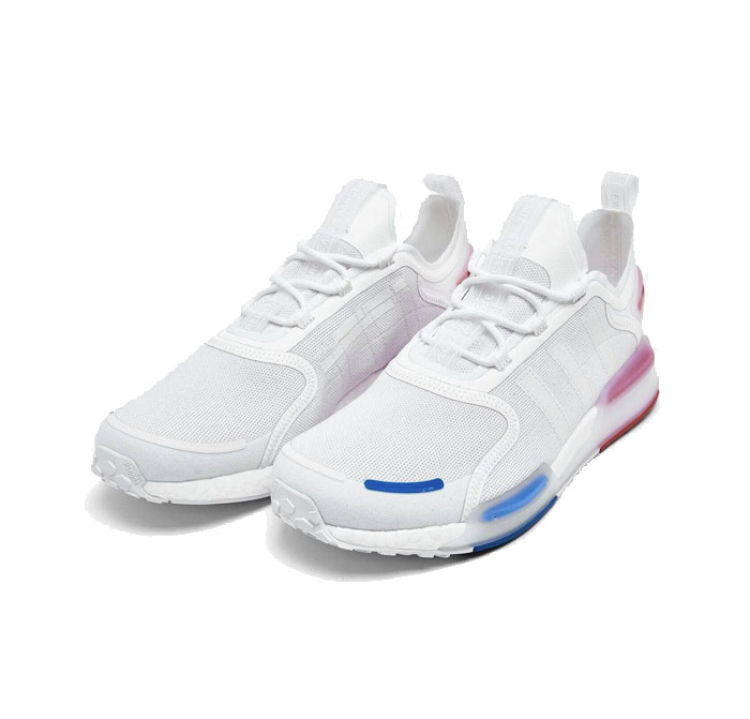 Nmd blue white red sale